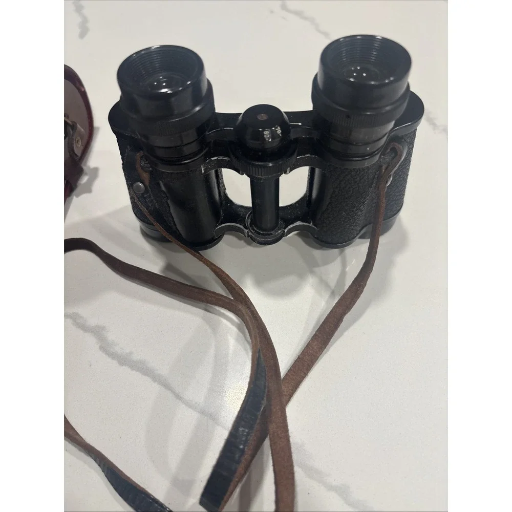 Vintage Collectible Binoculars Steiner- 8x30 with Case Made in Germany READ